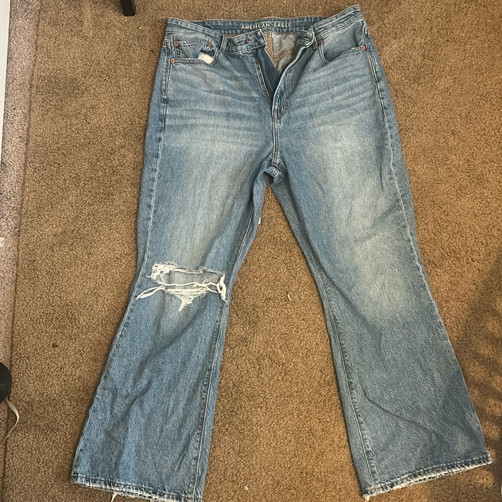 American eagle flare jeans